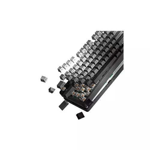 Furycube G87 Pro Gasket Wired RGB Mechanical Keyboard (Grey)-gallery-2