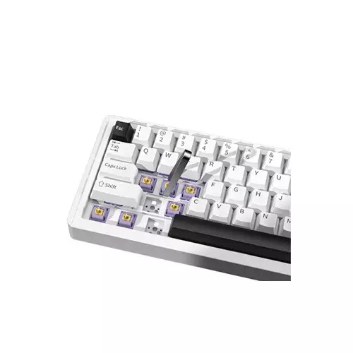 FURYCUBE E68 Tri-Mode Wireless Mechanical Keyboard (Lemon Grapes Switch)-gallery-1