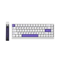 Furycube M68HE RGB Hot-Swappable Gaming Mechanical Keyboard (White)