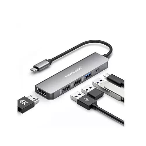 Lemorele TC101 5-in-1 USB C Hub