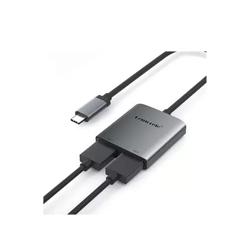 LEMORELE TC21 USB C to Dual HDMI Adapter