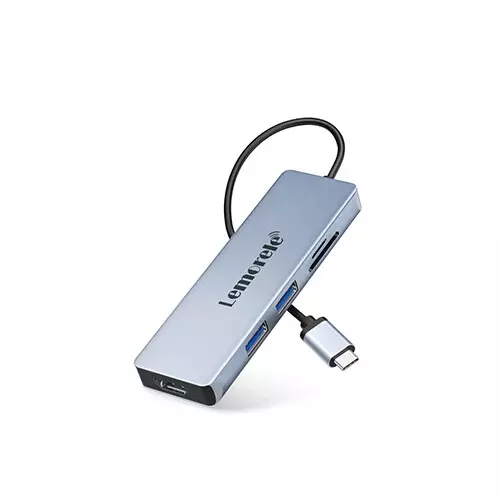 Lemorele TC18L 5-in-1 Type-C 4K HDMI Hub