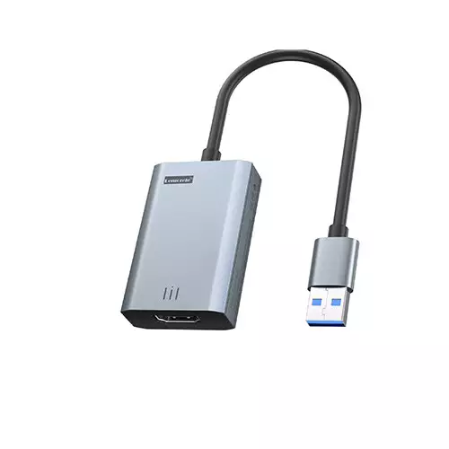 Lemorele LC06 Plus USB to HDMI Adapter 1080P Full HD Display