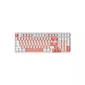 Durgod K615w Kailh Turbo Silver Hot-Swappable Tri-Mode Mechanical Keyboard (Corona Tipsy)