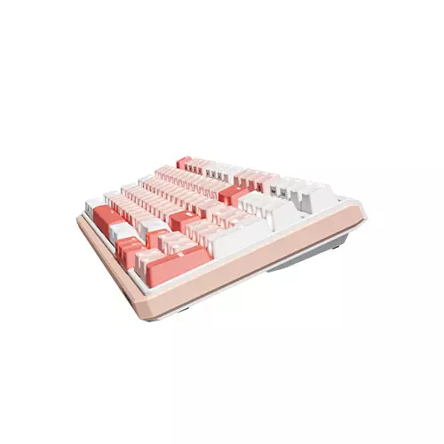 Durgod K615w Kailh Turbo Silver Hot-Swappable Tri-Mode Mechanical Keyboard (Corona Tipsy) - 3