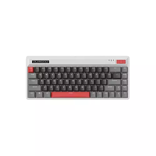Durgod K230 Fusion Cherry Speed Silver Switch Tri-Mode Mechanical Keyboard (Steam)