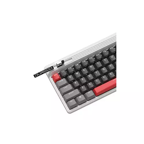 Durgod K230 Fusion Cherry Speed Silver Switch Tri-Mode Mechanical Keyboard (Steam)-gallery-2