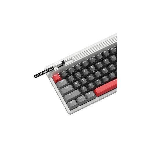 Durgod K230 Fusion Cherry Black Switch Tri-Mode Mechanical Keyboard (Steam)-gallery-2