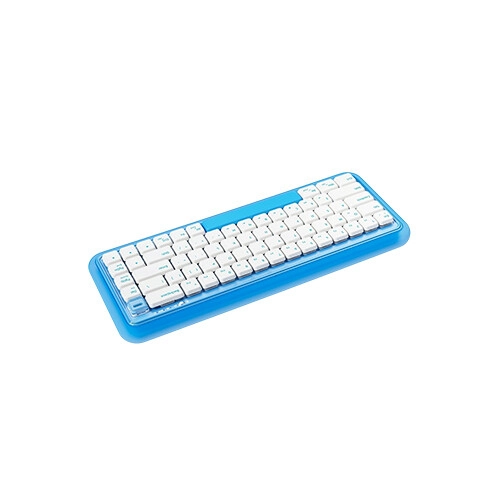 Durgod S230 Kailh Choc V2 Red Switch  Dual-Mode Mechanical Keyboard (Aegean)-gallery-1