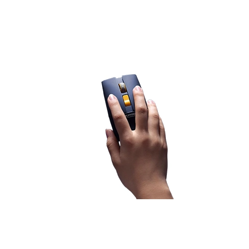 DURGOD Hi Click Dual Mode Mouse (Dark Blue) - 1