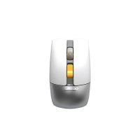 DURGOD Hi Click Dual Mode Mouse Silver White
