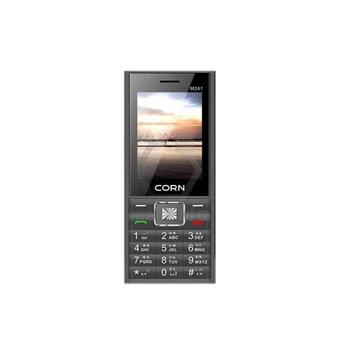 CORN M241 Dual Sim Feature Phone (Black)