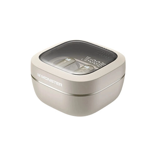 Monster N-Lite 212 TWS Bluetooth Earbuds (White) - 1