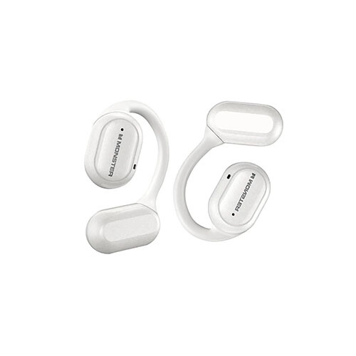 Monster Open Touch Pro 100 TWS Bluetooth Earbuds (White) - 1