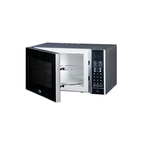 Beko MGF30330S Grill 30L Mirror Glass Door Microwave Oven (Black) - 1