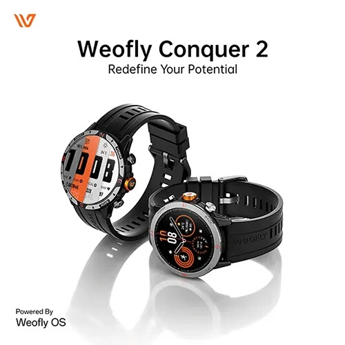 Weofly Conquer 2 Outdoor Sports & Adventure 1.43 Inch AMOLED Smartwatch - 1