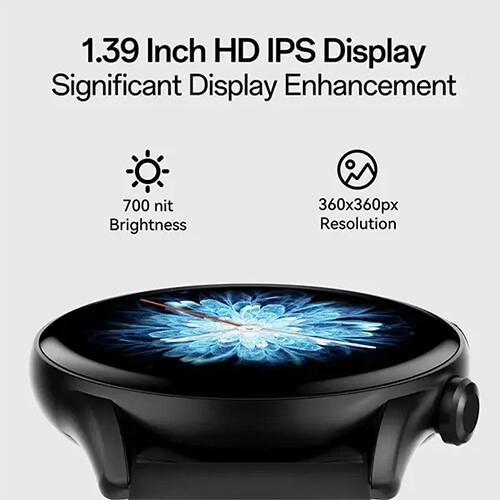 Weofly Spirit 2 1.39 Inch HD Display Bluetooth Calling Smartwatch (Gold) - 1