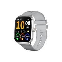 Weofly Active 2 1.85 Inch HD Display Bluetooth Calling Smartwatch (Silver)