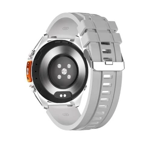 Weofly Conquer 3 1.43-inch AMOLED AOD Display Smartwatch - Silver - 2
