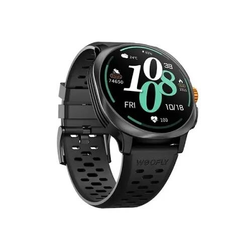 Weofly Vive 2 1.43 Inch Outdoor Smartwatch - Black - 1