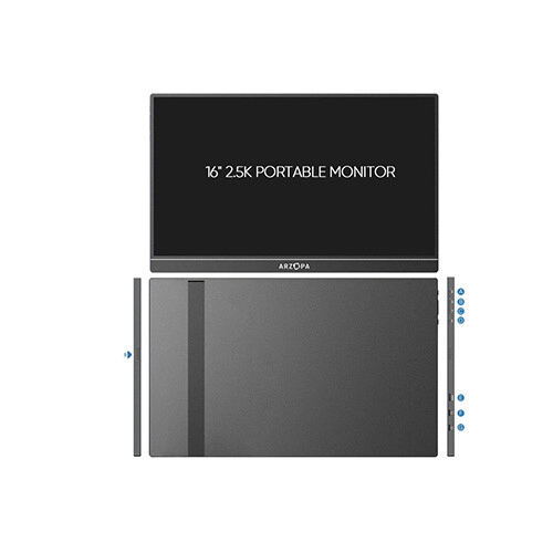 Arzopa Z1RC 2.5K Portable Monitor-Brilliant QHD Display (PMA6002) - 1
