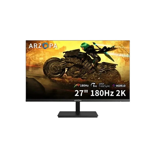 Arzopa M1RC 27 inch 180Hz 2K QHD IPS Gaming Monitor