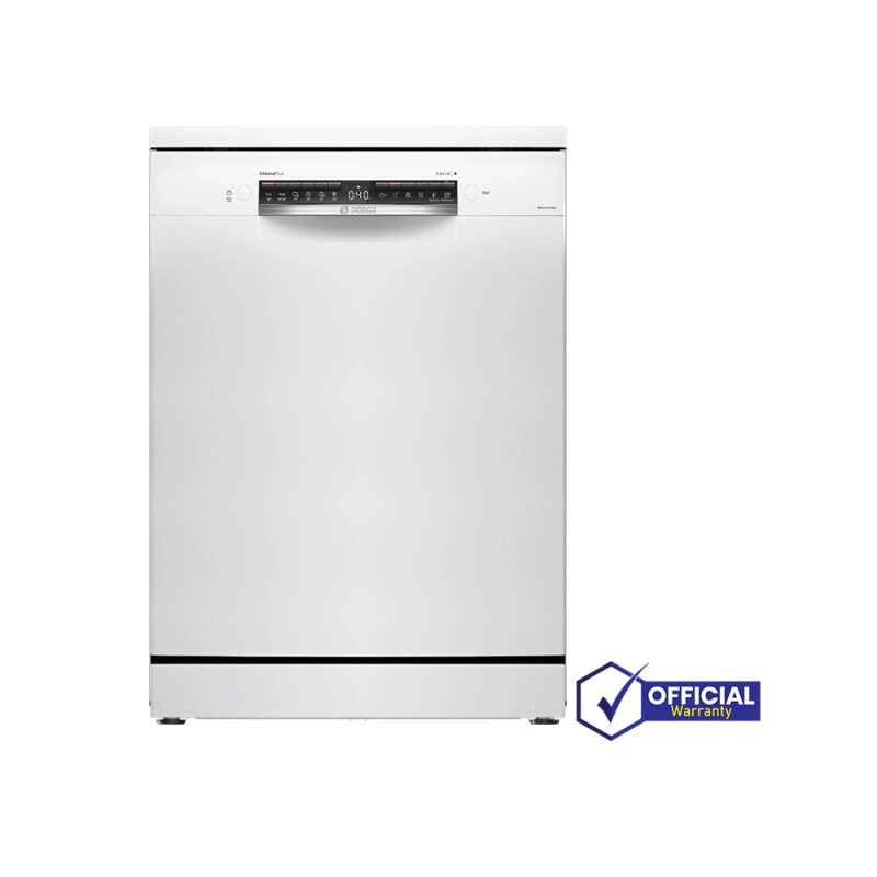 BOSCH SMS4ECW26M Series 4 Free-Standing Dishwasher