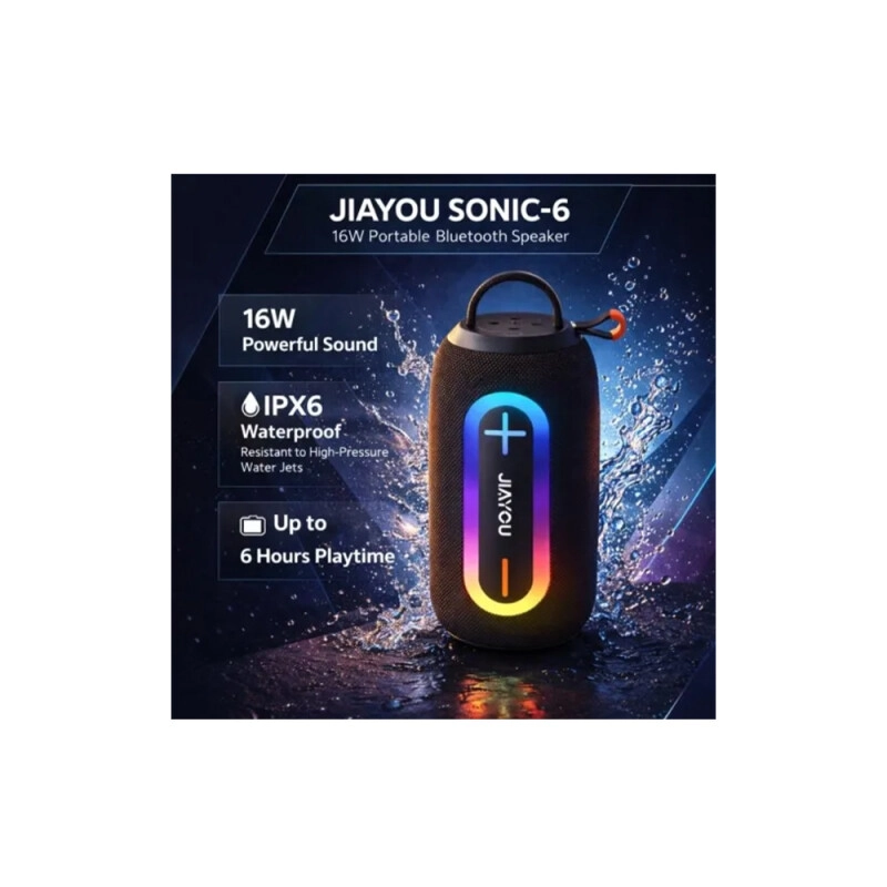 JIAYOU SONIC 6 16W Portable Bluetooth Speaker - 1