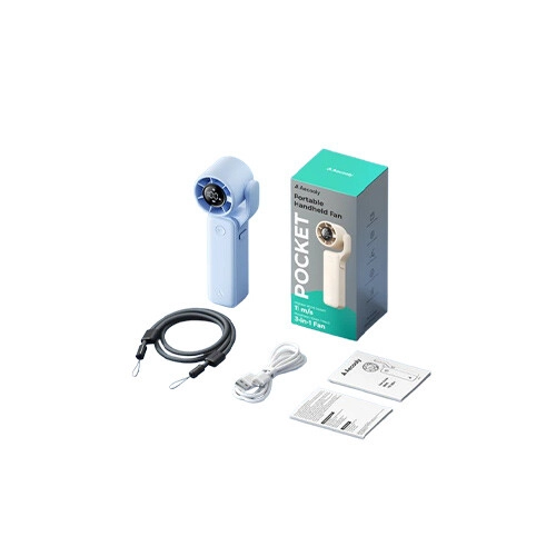 Aecooly Air Gimbal Pro 4500mAh Portable Handheld Fan Blue - 5