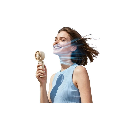 Aecooly Halo04 3600mAh Portable Handheld Fan Beige - 4