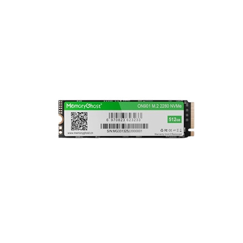 Memory Ghost ON901 512GB PCIe Gen3 x4 NVMe M.2 2280 Internal SSD - 3