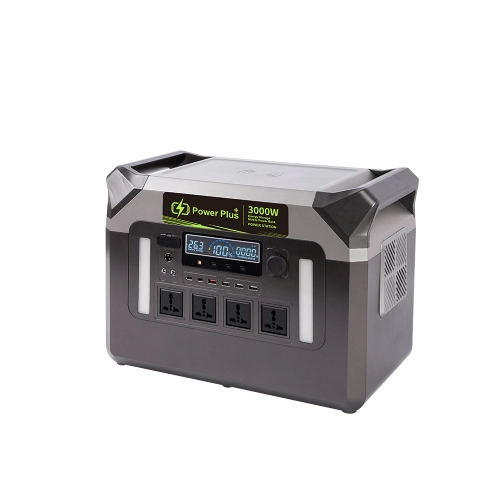 Power Plus 3000W LiFePO4 Portable Power Station