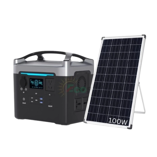 EcoSONIC SL63-L2 800W/768Wh Solar IPS with 100W Mono Solar Panel