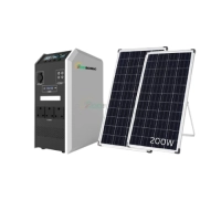 EcoSONIC AP-1500 1500W/1484.8Wh Solar IPS with 2×100W Solar Panels