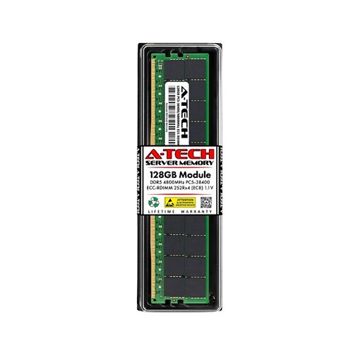 A-Tech HMCT04AEERA DDR5 PC5-38400 RDIMM 128GB Server Memory RAM - 1