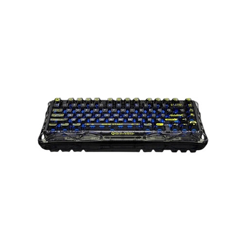 Gravastar Mercury K1 Lite Tri-Mode Mechanical Keyboard (Transparent Black) - 3