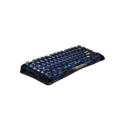Gravastar Mercury K1 Lite Tri-Mode Mechanical Keyboard (Transparent Black) - 4