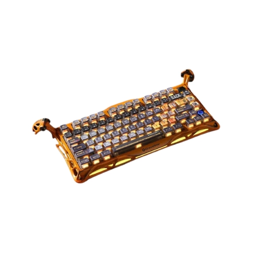 GravaStar Mercury K1 Pro Battle-Worn Yellow Keyboard