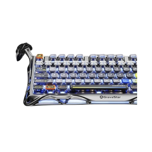 GravaStar K1 Pro Interstellar Silver Keyboard - 2
