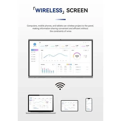Lumevax IFP-S65 Standard 65 Inch Interactive Flat Panel Display - 2