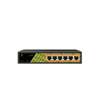 Genata GNT-ES06GD-P Gigabit AI PoE Switch with (4 PoE Ports & 2 Uplink Ports)