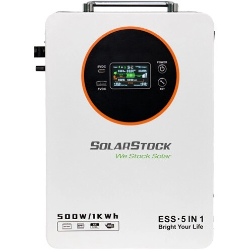Solarstock SS-LPS500B 500W Smart Lithium IPS With MPPT & LCD Display