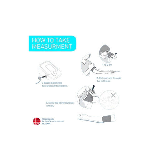 Omron HEM-7140T1 Digital Blood Pressure Monitor (Medium Cuff) - 1