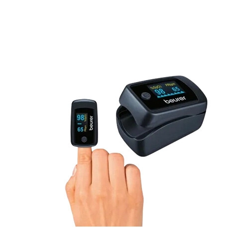 Beurer PO 45 Pulse Oximeter (Black) - 2