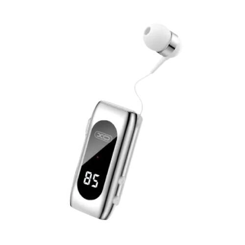 XO BE37 Clip On Bluetooth Headphone - White