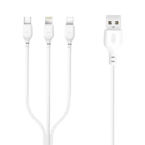 XO NB103 3 in 1 Fast Charging Cable