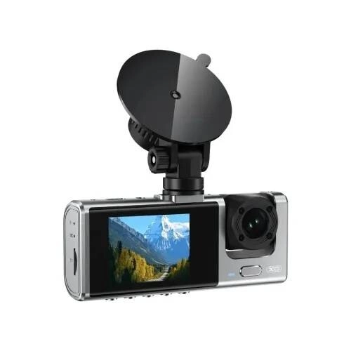 XO XJ03 front rear recorder FHD Car Camera - Black - 1