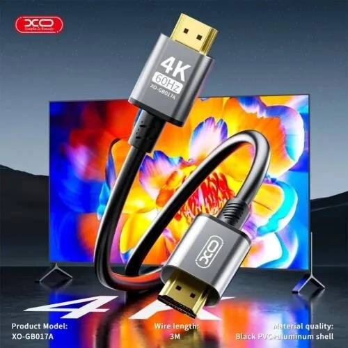XO GB017A 3M 4K HDMI Cable - 1