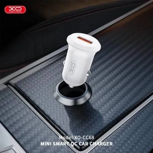 XO CC68 18W USB Car Charger - 1