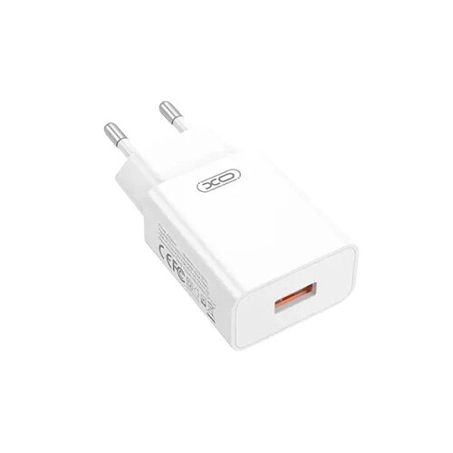XO L127 USB 18W Fast Charger Adapter with Type-C Cable